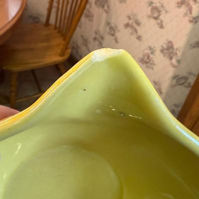 Set of 3 Vintage McCoy ceramic mixing bowls