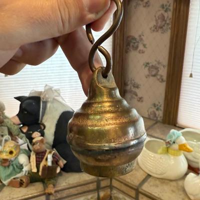 Vintage Brass hanging store product type scale
