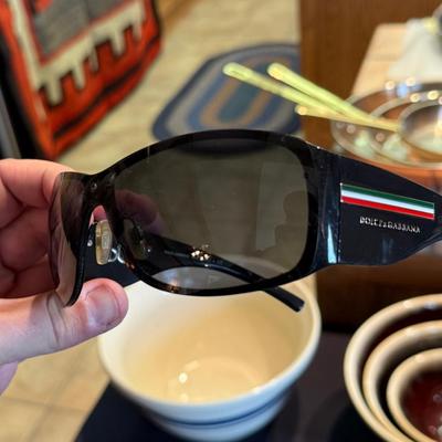 Lot of 4 designer sunglasses - Gucci, Dolce & Gabbana, Ray Ban, Revo
