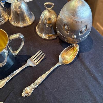 Lot of decorative silver-plate items