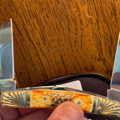 Boker Tree Brand Pocket Knife in Zip Up Case - NEW