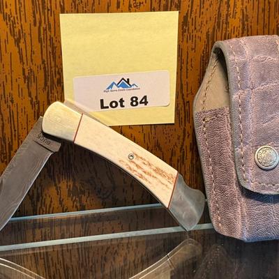 Buck #110 single blade Designers Choice pocket knife