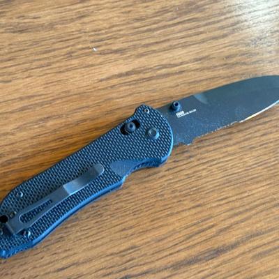 Benchmade #N680 folding pocket Knife - NV Air Races - Tipless