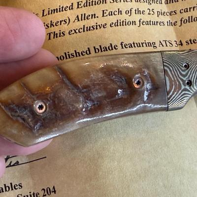 Red River Skinner by Whiskers - Ltd Edition fixed blade knife