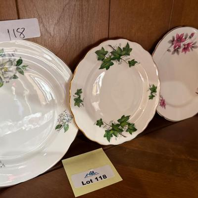 Royal Kent bone china ceramic plates