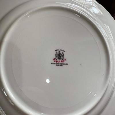 Royal Kent bone china ceramic plates