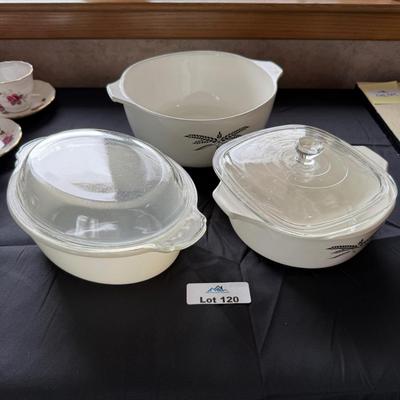 Vintage Anchor Hocking/Fire King cooking dishes