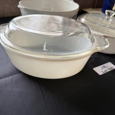 Vintage Anchor Hocking/Fire King cooking dishes