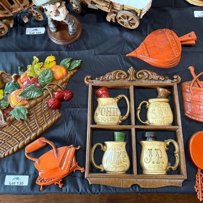 Lot of Metal kitchen wall hangings