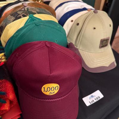 Lot of Baseball Caps/Hats - Hunting themed mainly