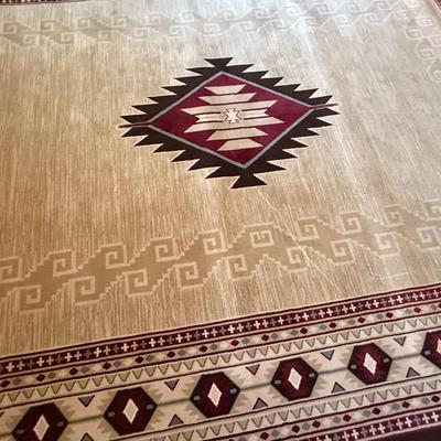 Large American Rhythm 9,10 x 13,2 l Area Rug