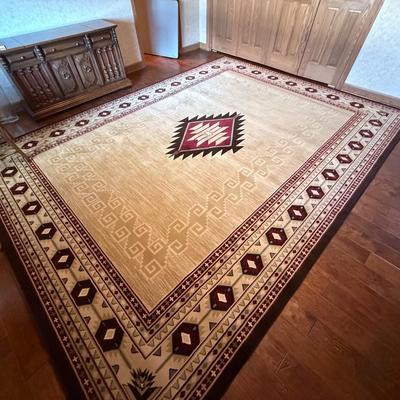 Large American Rhythm 9,10 x 13,2 l Area Rug