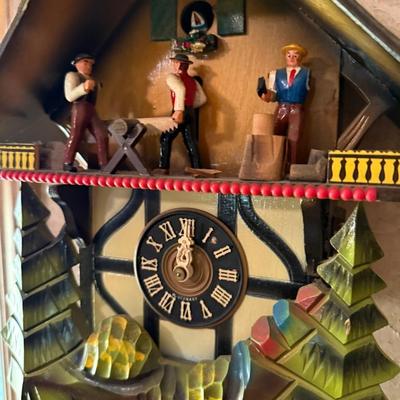 German Wood Cuckoo Clock