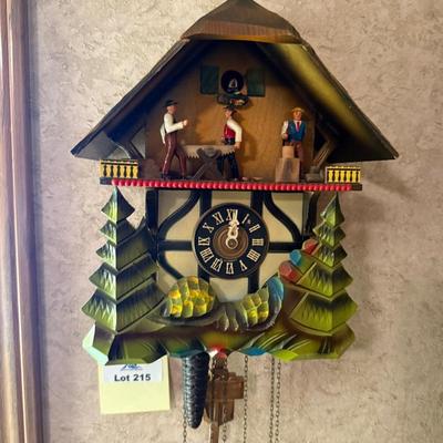 German Wood Cuckoo Clock