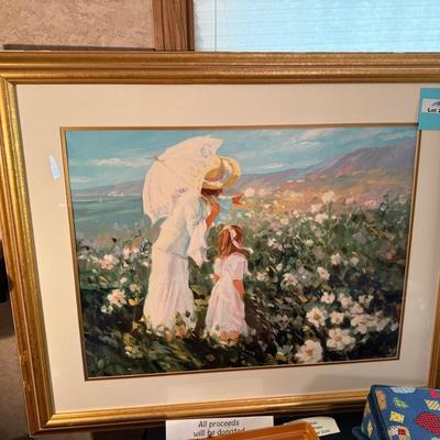 "White Rose" by Robert Williams Framed Giclee - Fundraiser