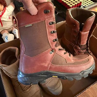 2 Pairs of Men’s Workboots - Size 13 Underarmor/Schnee’s