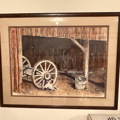 Lyle Ball signed original Watercolor & Acrylic painting
