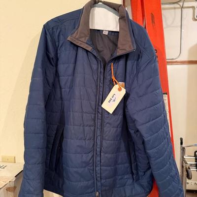 CarHartt XL Blue zip up jacket/coat