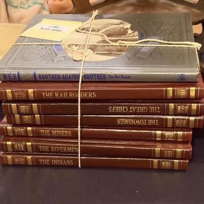 Set of Time Life The Old West Books - 7 total books