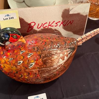 Pheasant ceramic 2 piece Soup Tureen