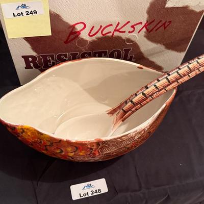 Pheasant ceramic 2 piece Soup Tureen