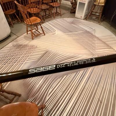 Sage Fly Fishing Rod DS2 590-4 Graphite 2 #5 Line 9’ 3-5/16