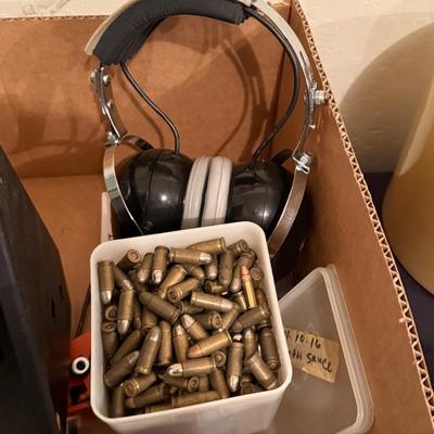 Lot of Various Shooting stuff - Stand/Ear protection/Ammo