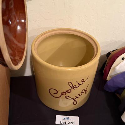 Cookie Jug ceramic Cookie Jar