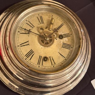 Antique 6” Lever Clock from Waterbury Clock Co.