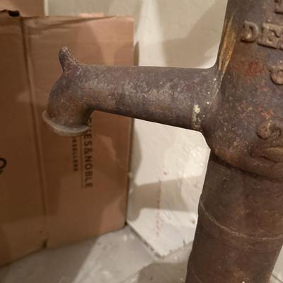 Vintage Cast Iron Water Pump - Deming Co.