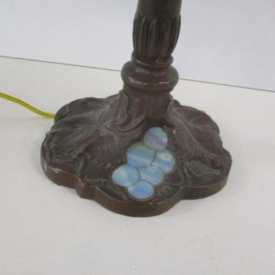 Tiffany Style Hummingbird Stained Glass Table Lamp