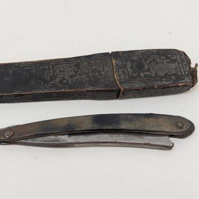 Vintage Straight Razor Celebrated Fine India Steel
