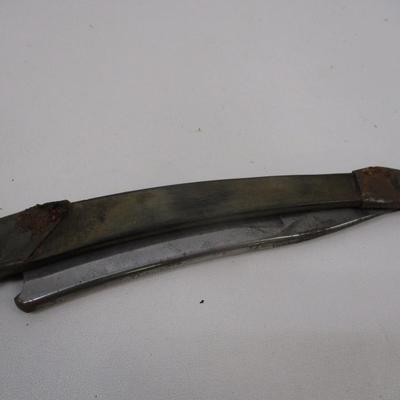 Vintage Straight Razor Celebrated Fine India Steel