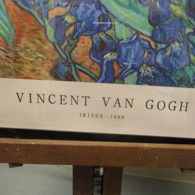 Vincent Van Gogh Irises Print 24 3/4" x 16 7/8"