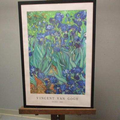 Vincent Van Gogh Irises Print 24 3/4" x 16 7/8"