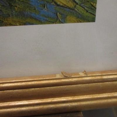 Vincent Van Gogh Night Stars Print 21 1/2" x 17 3/4"