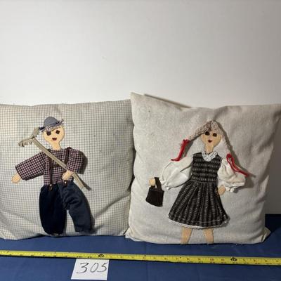 Vintage Handmade Pillows