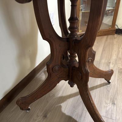 Antique Marble Top Table