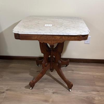 Antique Marble Top Table
