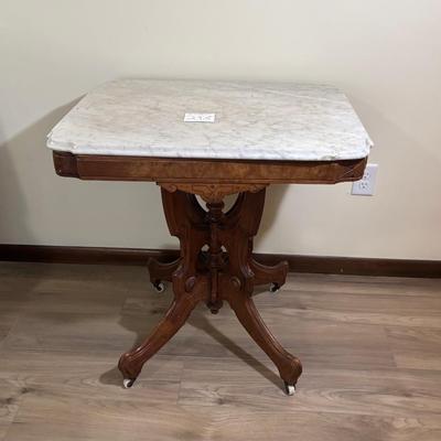 Antique Marble Top Table