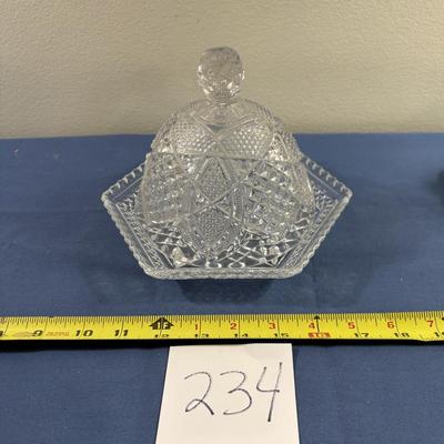 Vintage Domed Butter Dish