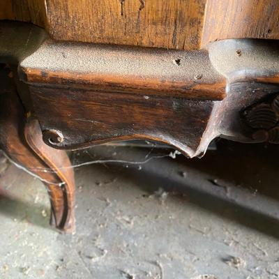 Antique Italian Walnut Comodini