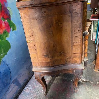 Antique Italian Walnut Comodini