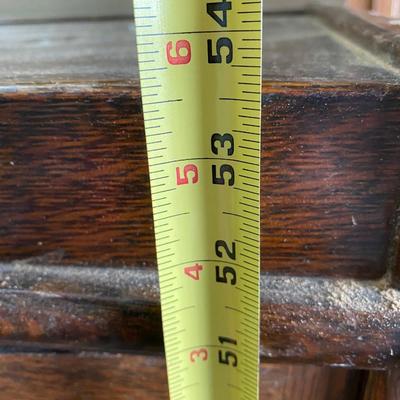 Antique Globe Leaded Cabinet Barrister Bookcase