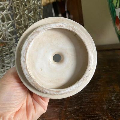 Chinese Export Porcelain Ginger Jar with lid