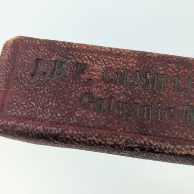 JBF Champlin & Sons Galvanic Razor