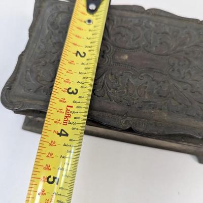 Silver-plate Trinket Box