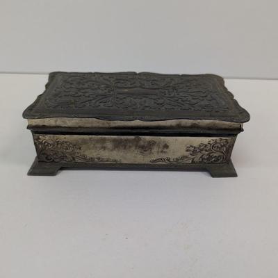 Silver-plate Trinket Box