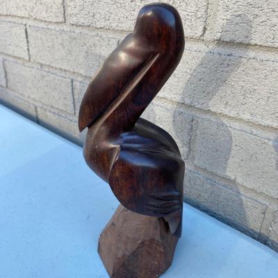 Vintage 1980s Pelican Brown Sold Wood