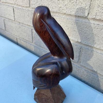 Vintage 1980s Pelican Brown Sold Wood